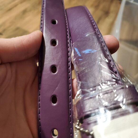 Dark purple 1 inch belt - Picture 1 of 4